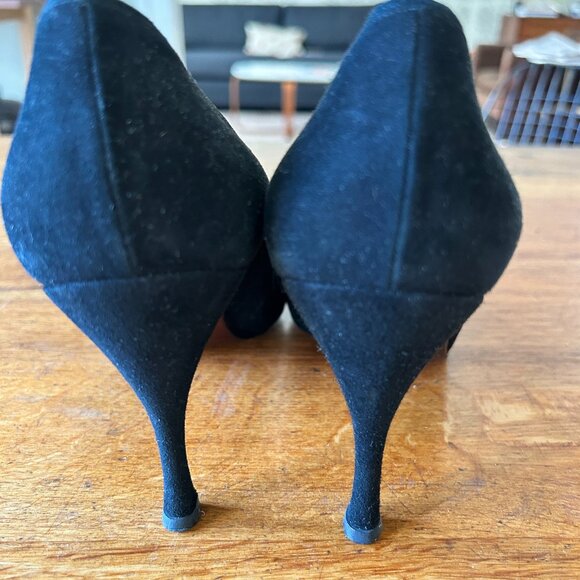 Maud Frizon Suede Stilettos, Size 39 - Picture 2 of 4